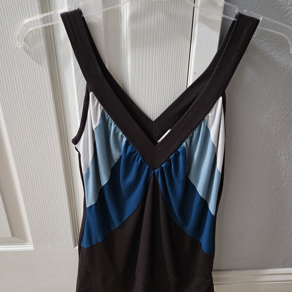 Stylish Black and Blue Women's Top